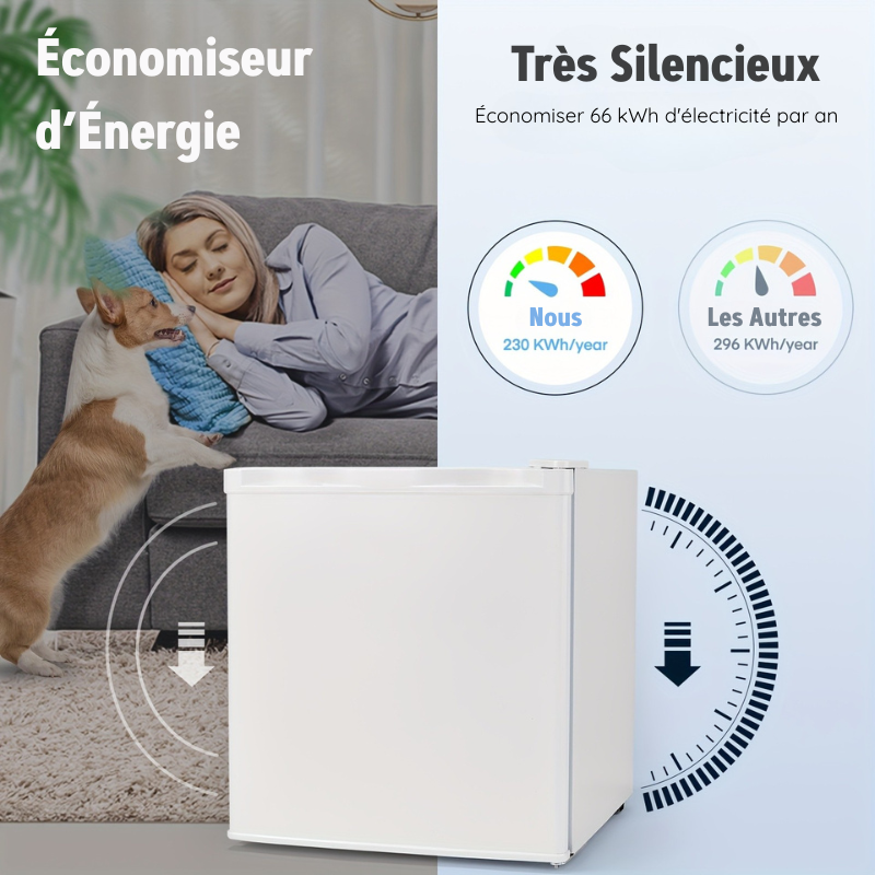 Mini Frigo silencieux 46 Litres
