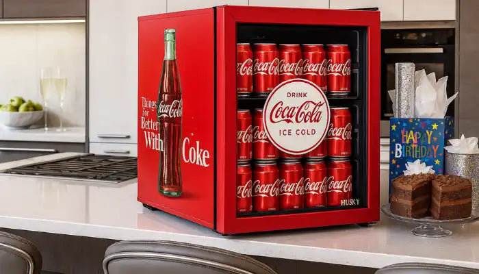 mini frigo coca cola