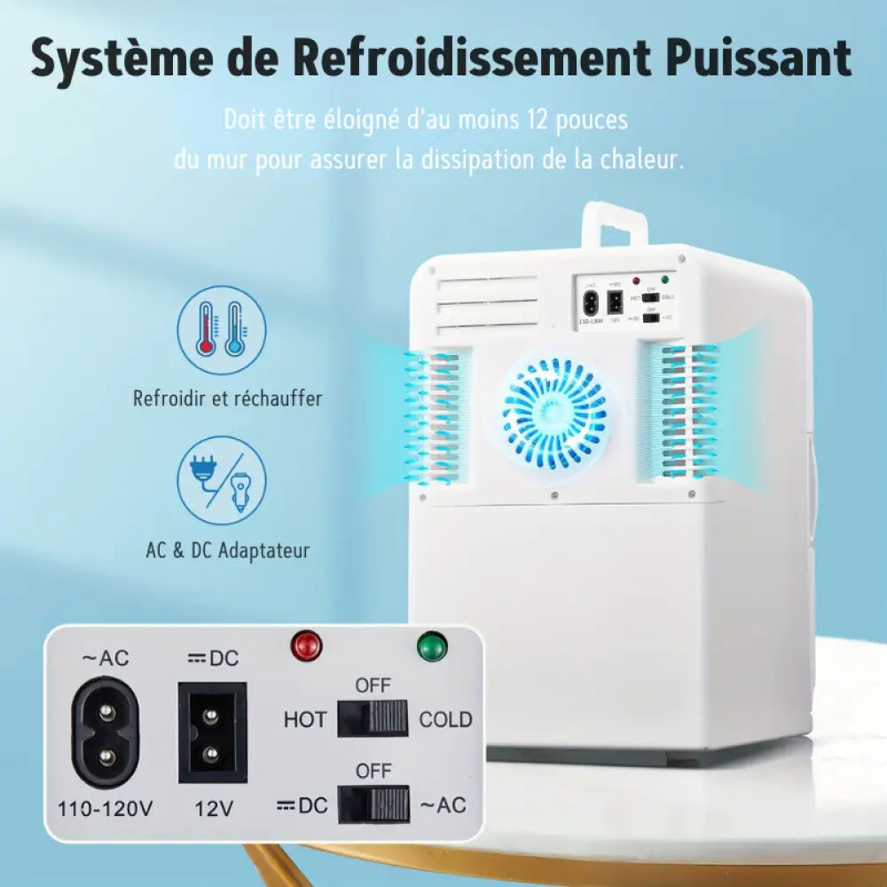 Mini réfrigérateur 15 Litres